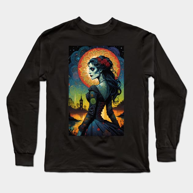 Frankensteins Bride 2 Long Sleeve T-Shirt by Grave Digs